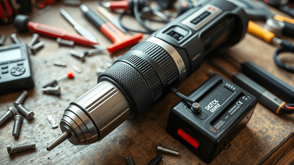 check battery bits contacts