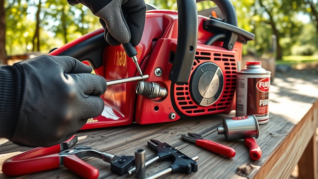 check fuel spark carburetor