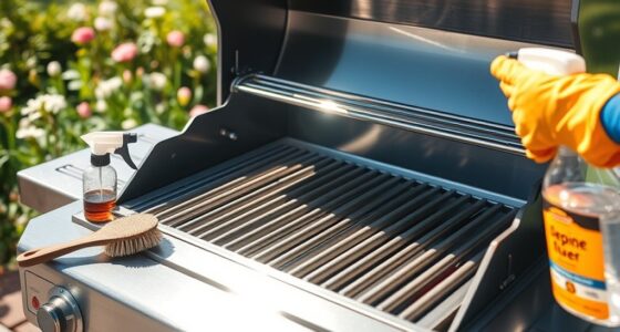clean grill before grilling