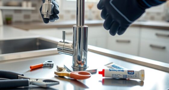 diy kitchen faucet installation