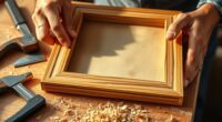 diy picture frame construction
