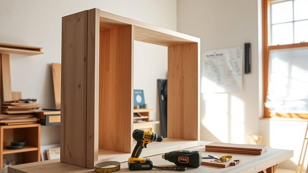 easy bookshelf construction guide