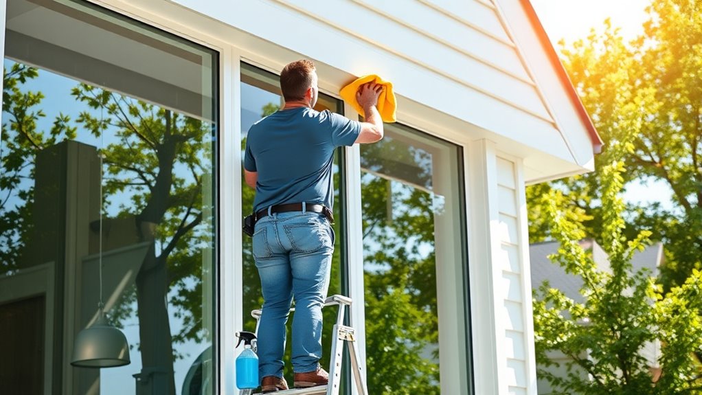 exterior window cleaning tools