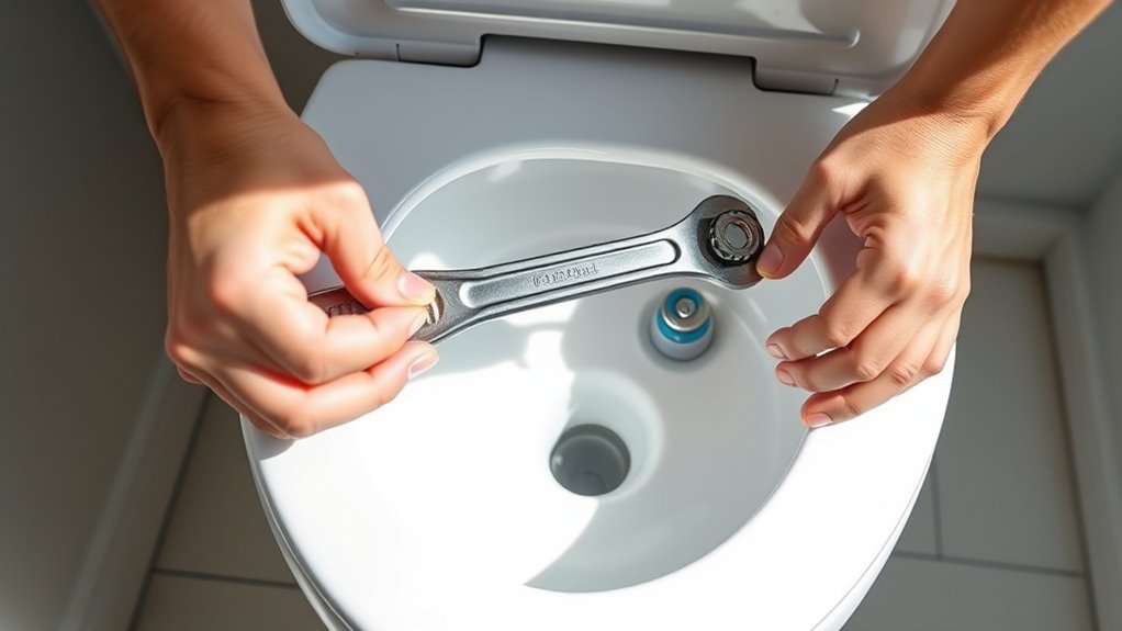 fixing toilet flapper and fill