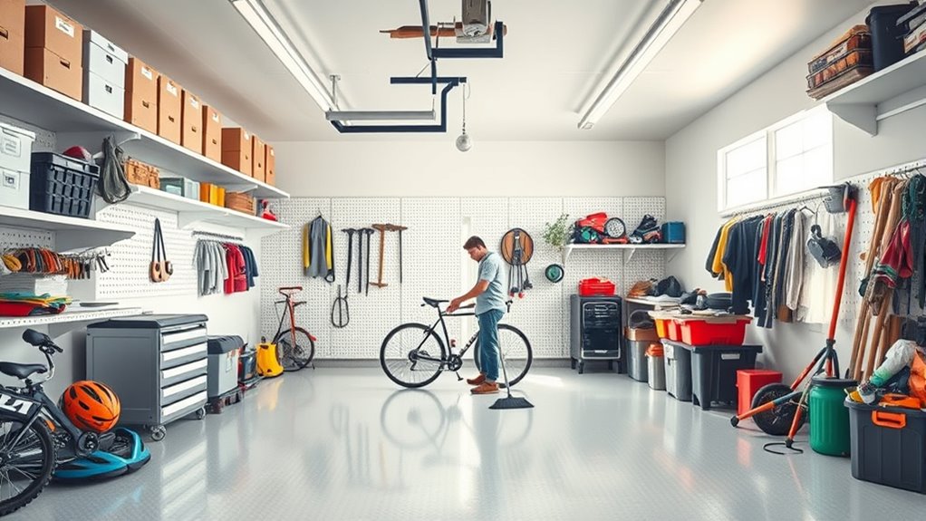 garage organization and safety