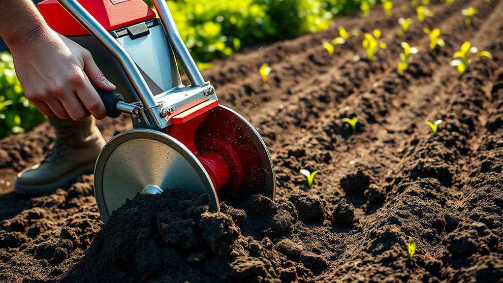 garden soil tilling tool