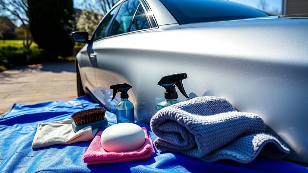 home winter car detailing