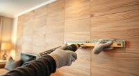 installing decorative wall panels