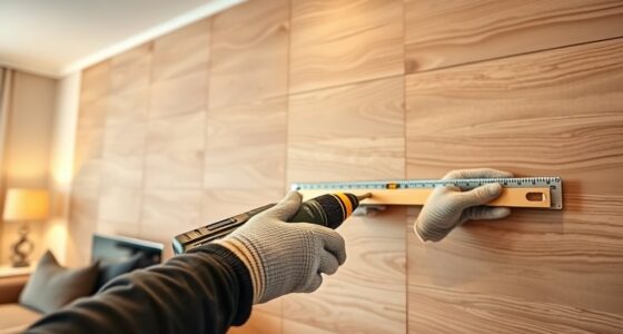 installing decorative wall panels