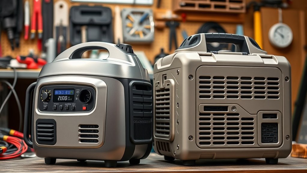 inverter vs conventional generators