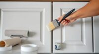 kitchen cabinet painting techniques