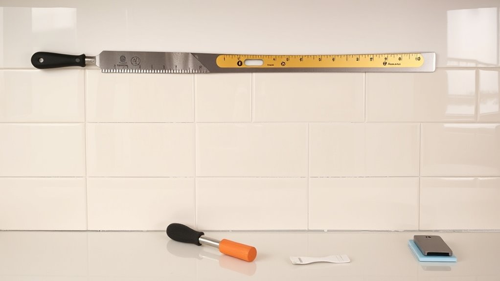 kitchen tile installation tools