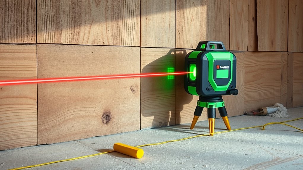 laser vs chalk line