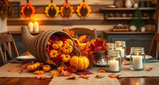 last minute thanksgiving decorating