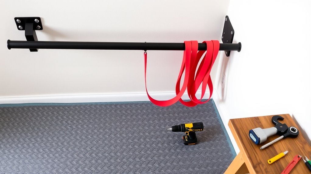 mounting equipment and mats