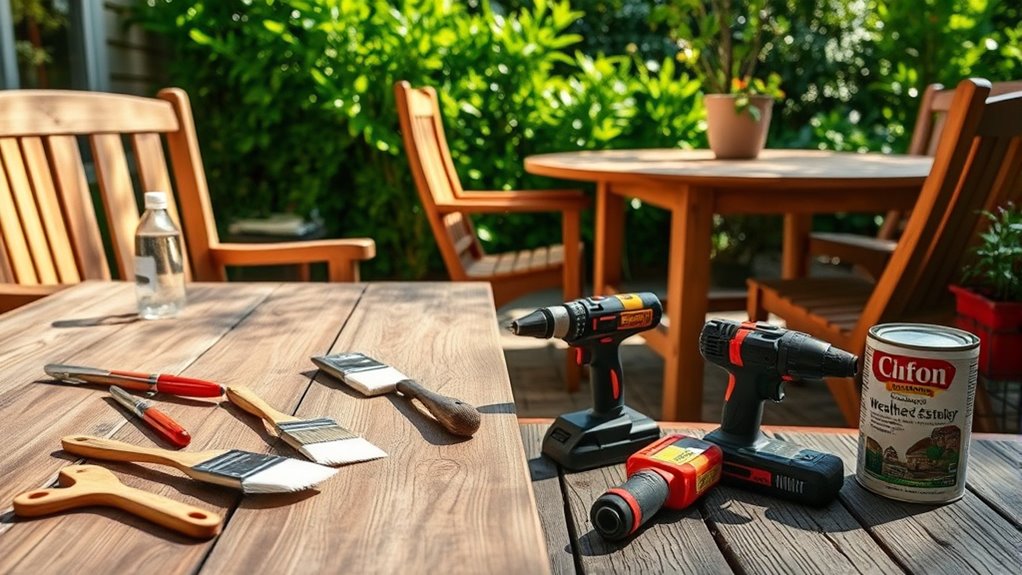 outdoor furniture restoration tips
