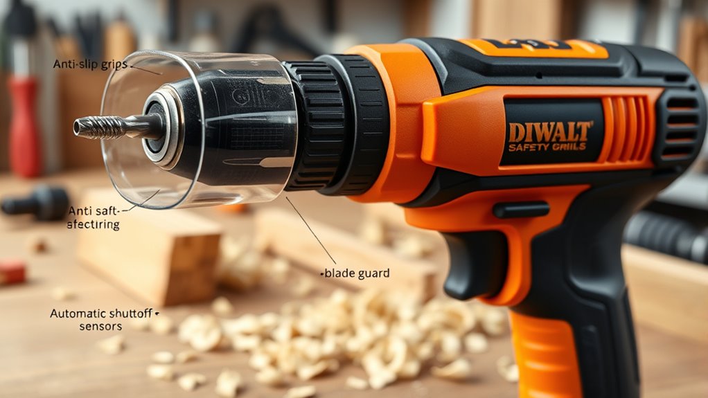 power tool safety features