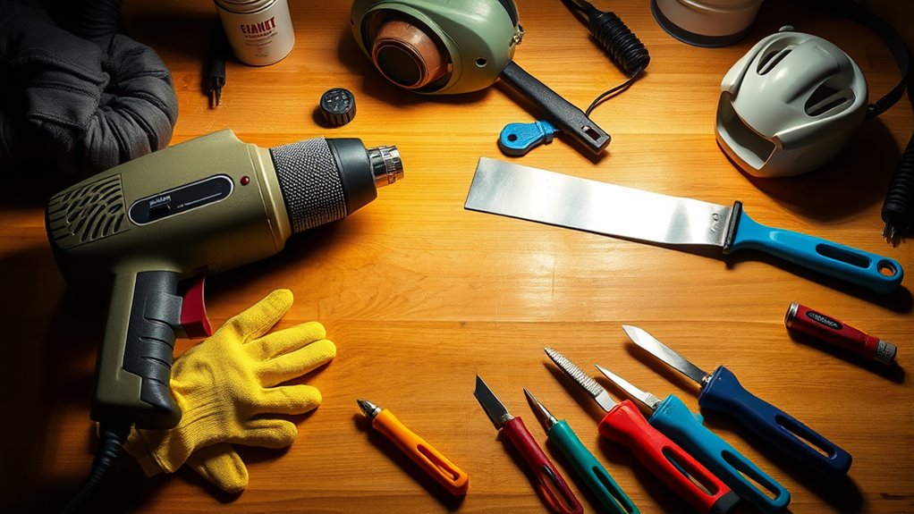 professional paint stripping tools