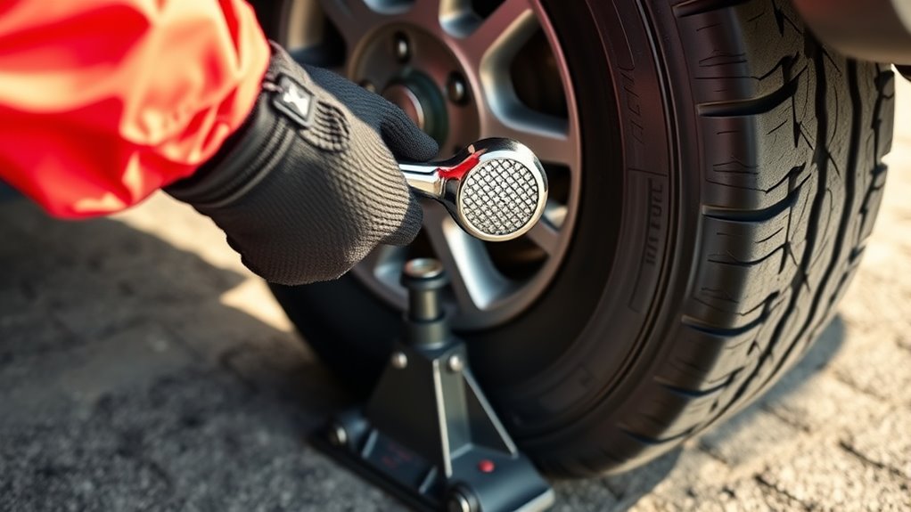 proper tire change procedure