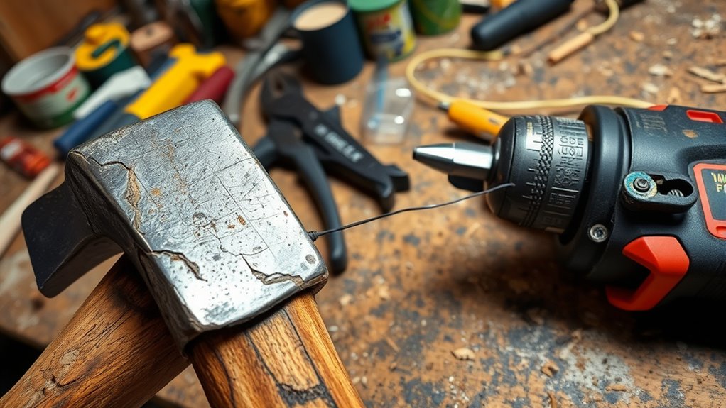 quick repairs for tools