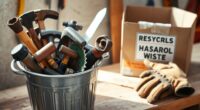 safe tool disposal methods