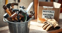 safe tool disposal methods