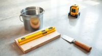 self leveling floor preparation tools