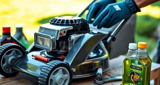 spring lawn mower maintenance