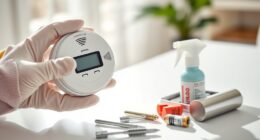 test smoke alarms properly