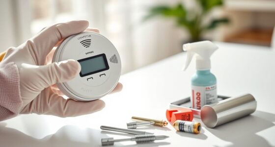 test smoke alarms properly