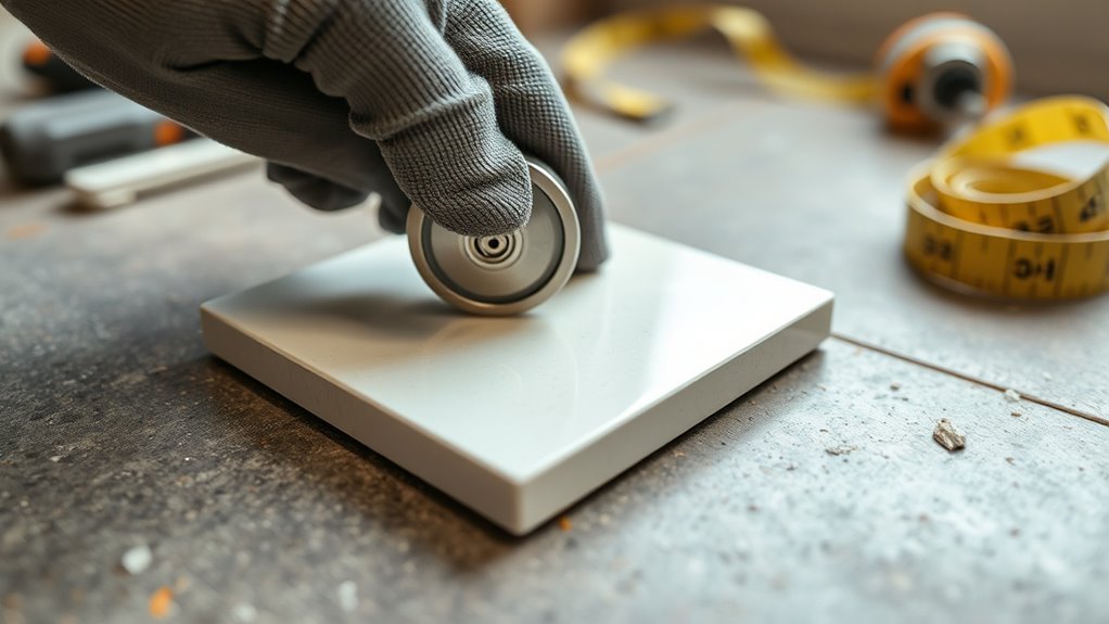 use a tile cutter properly