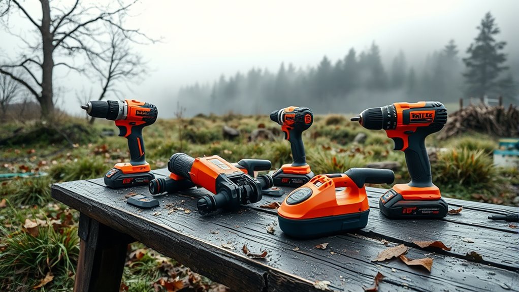 weatherproof power tools durability