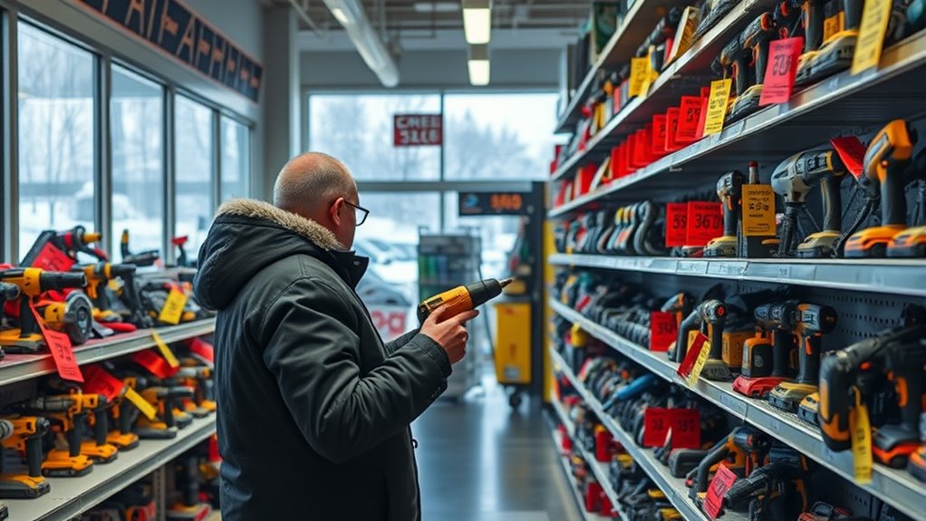 winter tool purchase savings