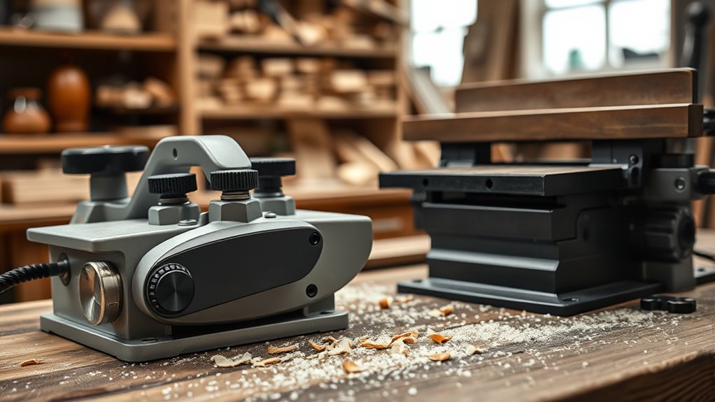 wood shaping tool differences