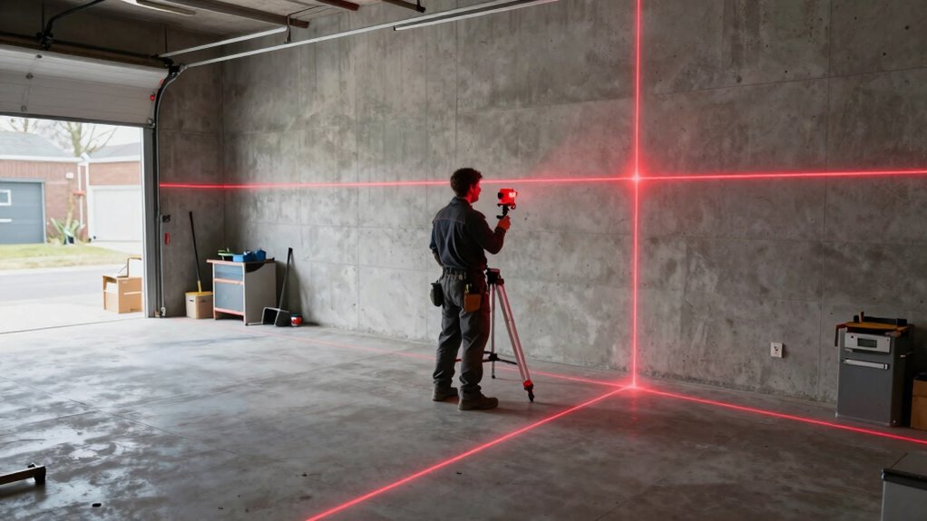 accurate calibrated laser setup