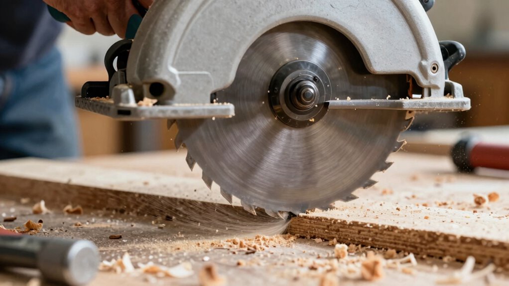 blade misalignment causes crooked cuts