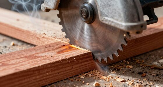 blade overheating causes burning