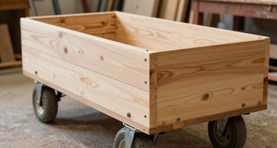 build a simple lumber trolley