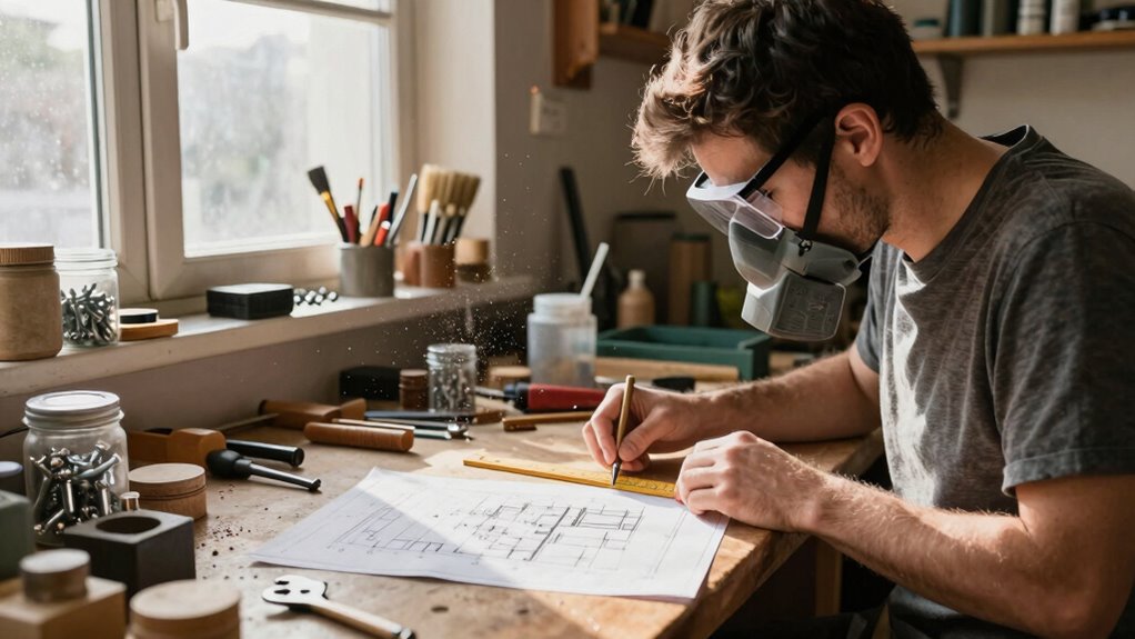 careful dusty shop planning