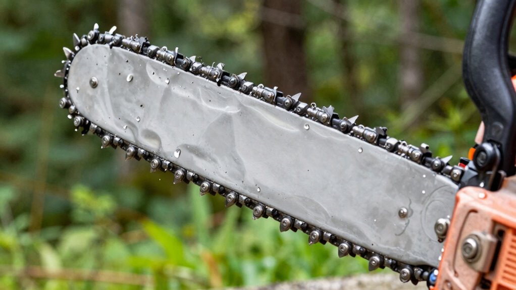 chain maintenance for cutting