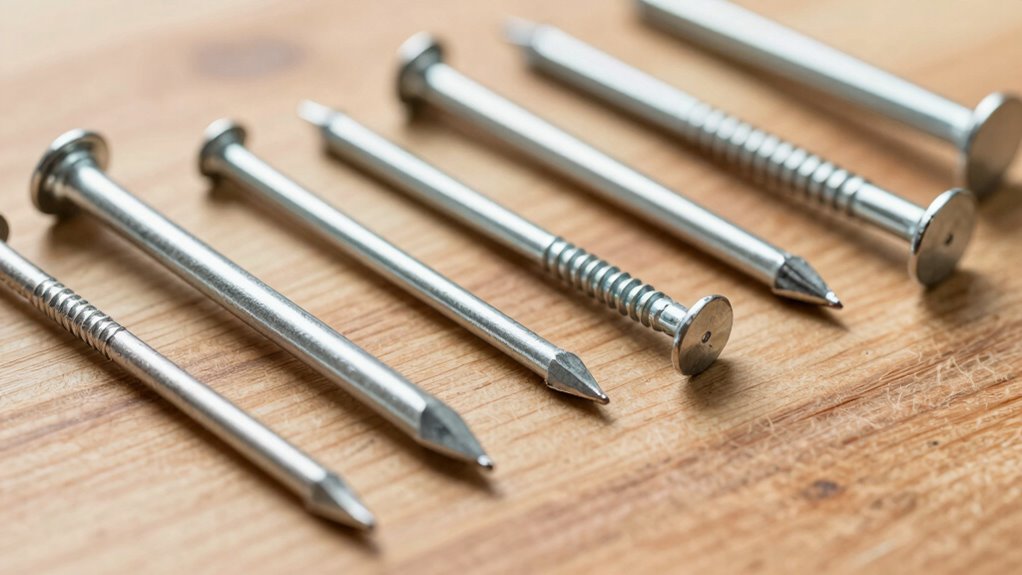 choosing appropriate nail sizes