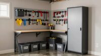 compact garage tool selection