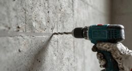concrete wall drilling tips