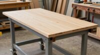 construct durable mobile outfeed table