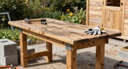 construct durable outdoor platform
