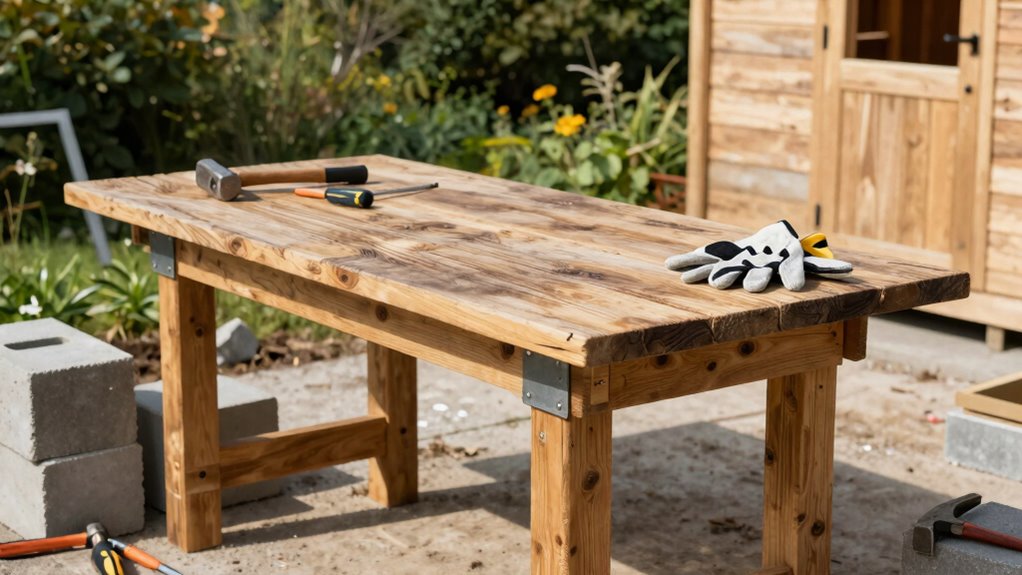 construct durable outdoor platform