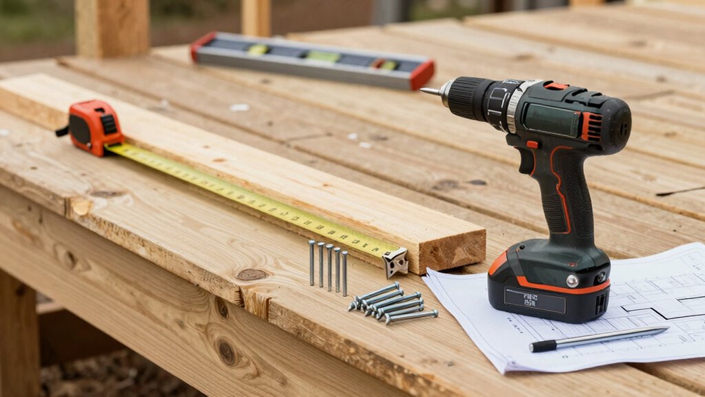 deck construction tool list
