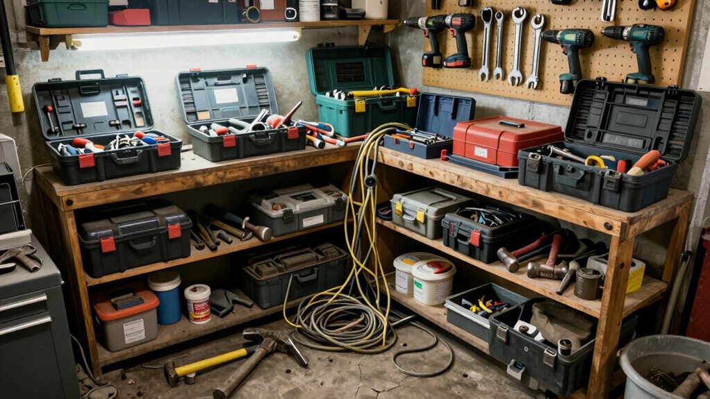 effective organized workshop storage