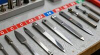 efficient blade and tool labeling