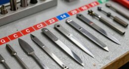 efficient blade and tool labeling